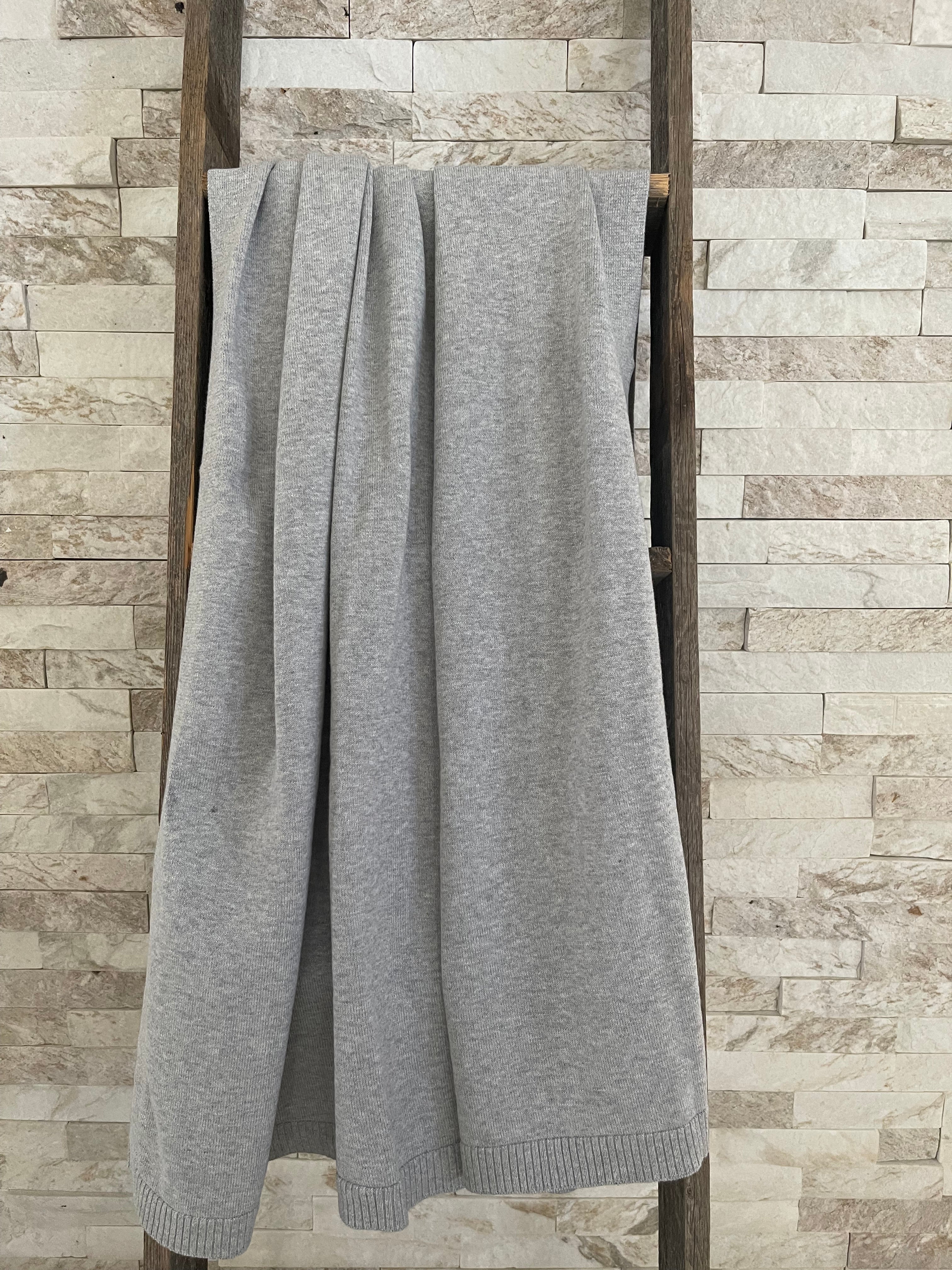 Grey Baby Blanket (Organic Cotton)