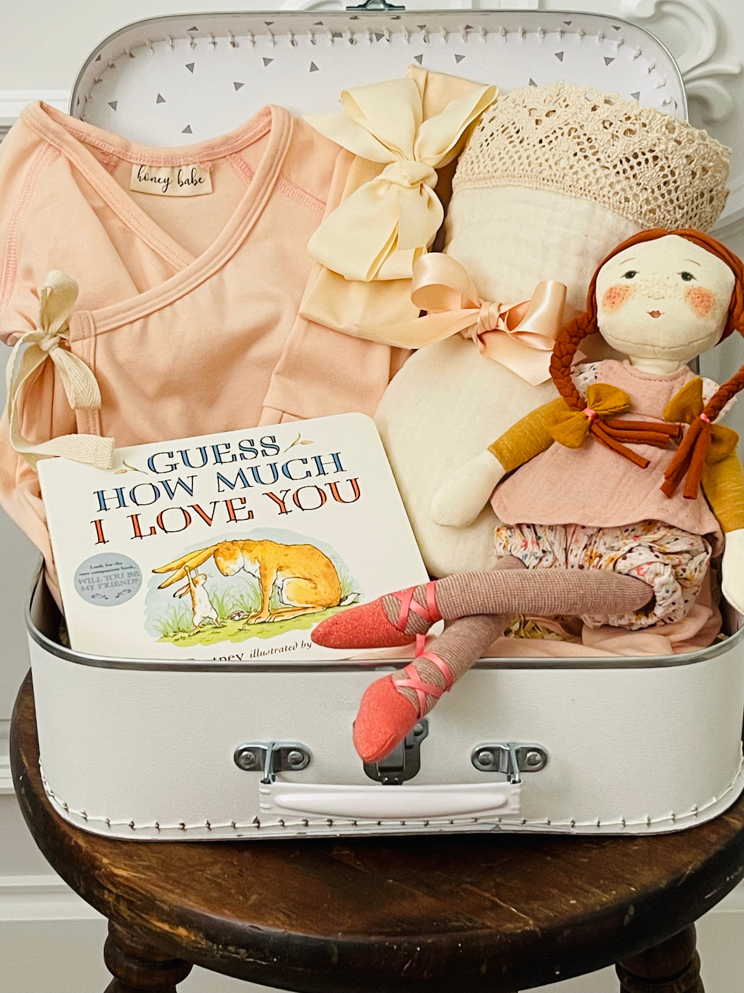 Baby Girl Curated Box Peaches & Cream