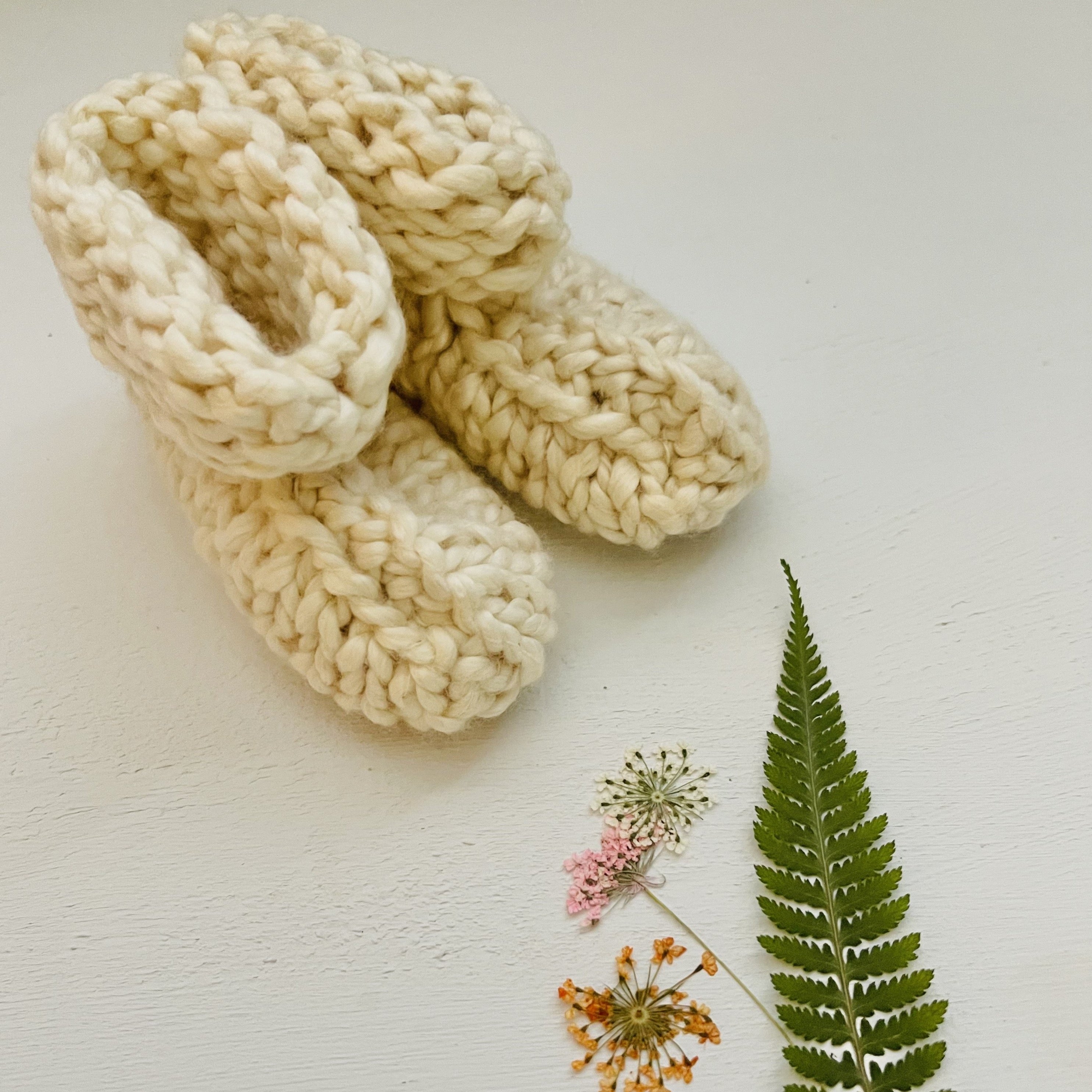 Organic Cotton Booties