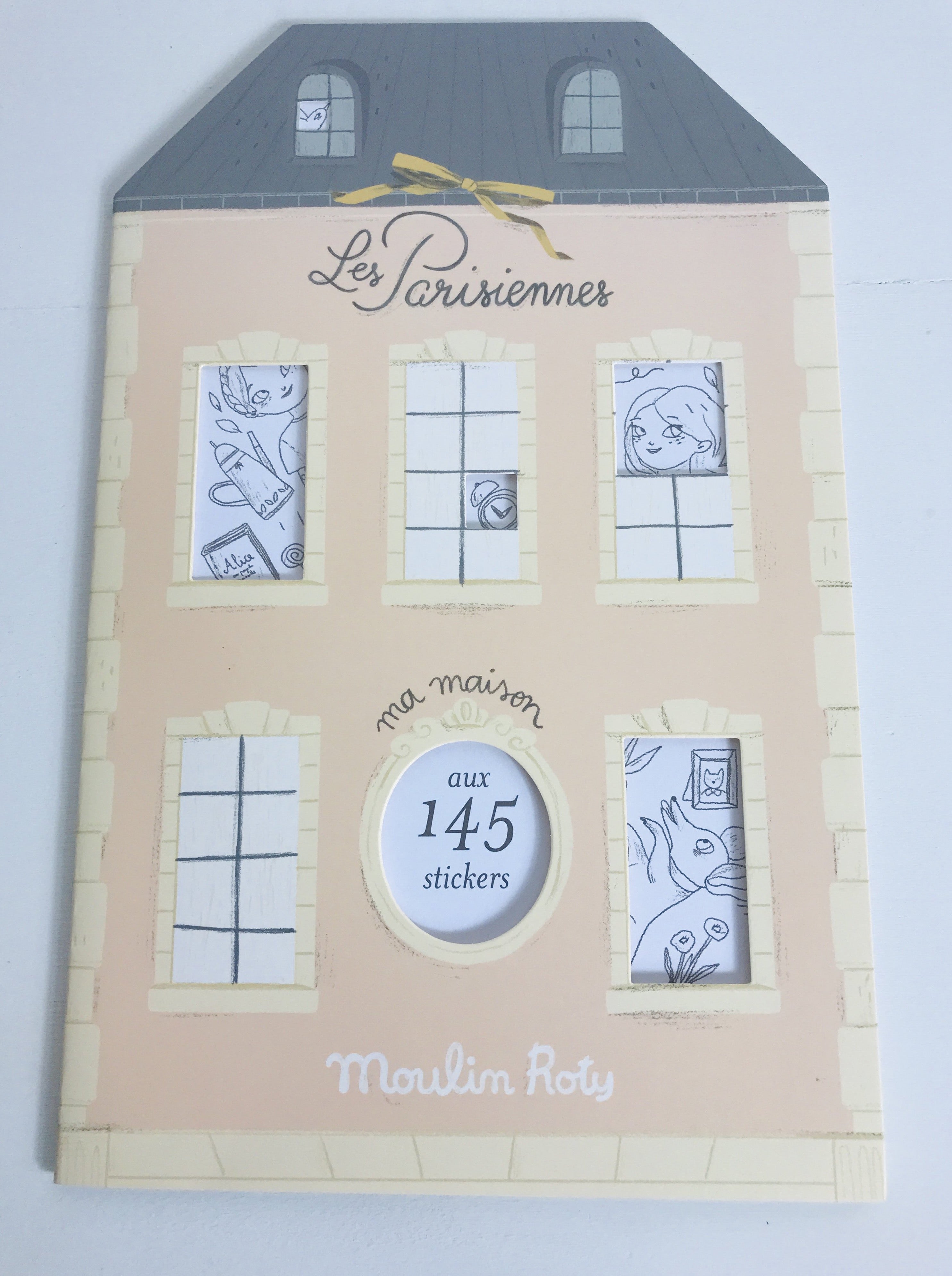 Les Parisiennes Coloring & Sticker Book