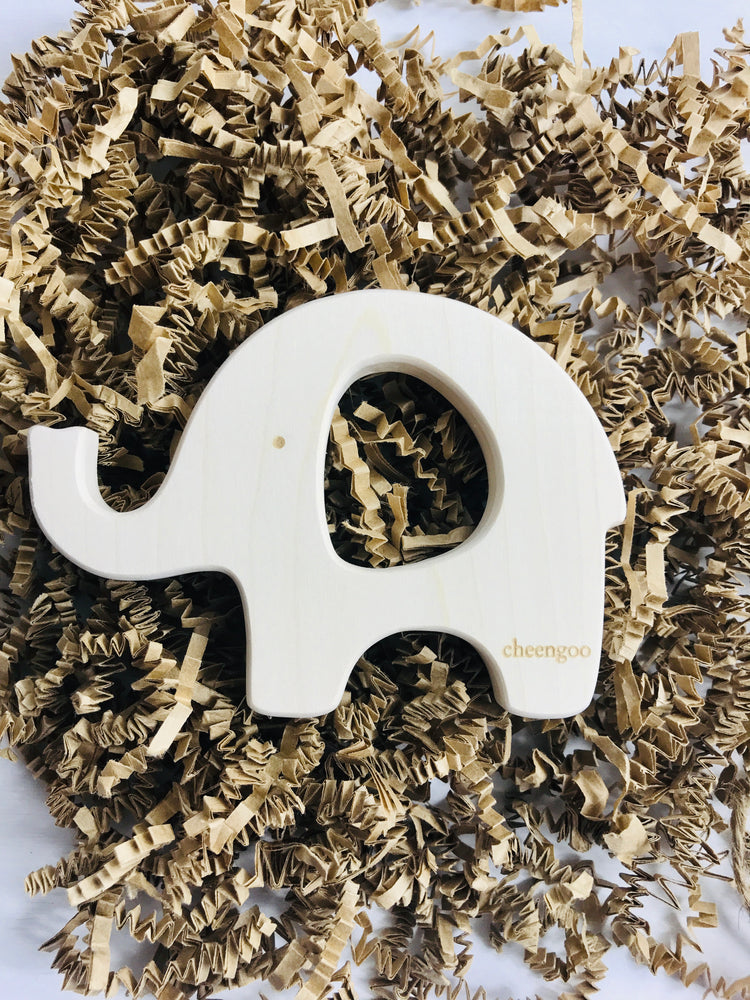 Elephant Wooden Teether