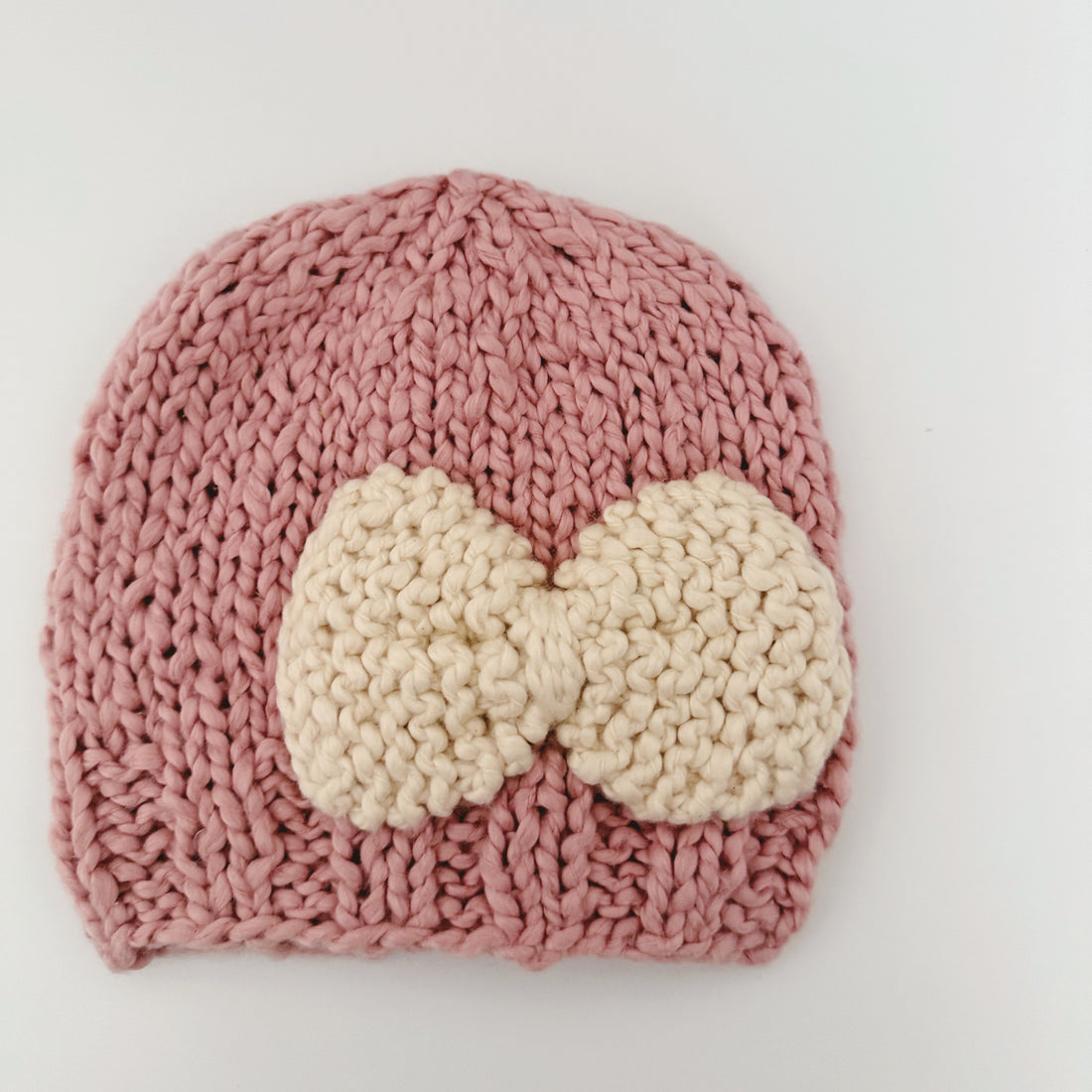 Rosie Pink / Almond Beanie