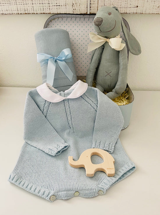 Peter Pan Collar Onesie Gift Set