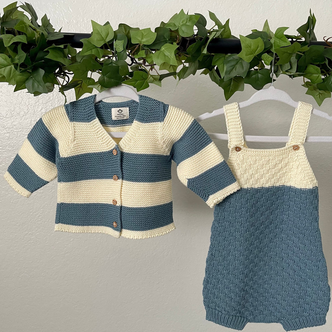 Sweet Pea Organic Cotton Baby Gift Box – Cardigan, Romper, Teether &amp; Toy | Tuki Tuki Baby
