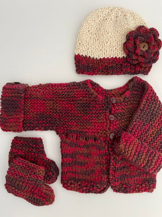 Organic Cardigan Set