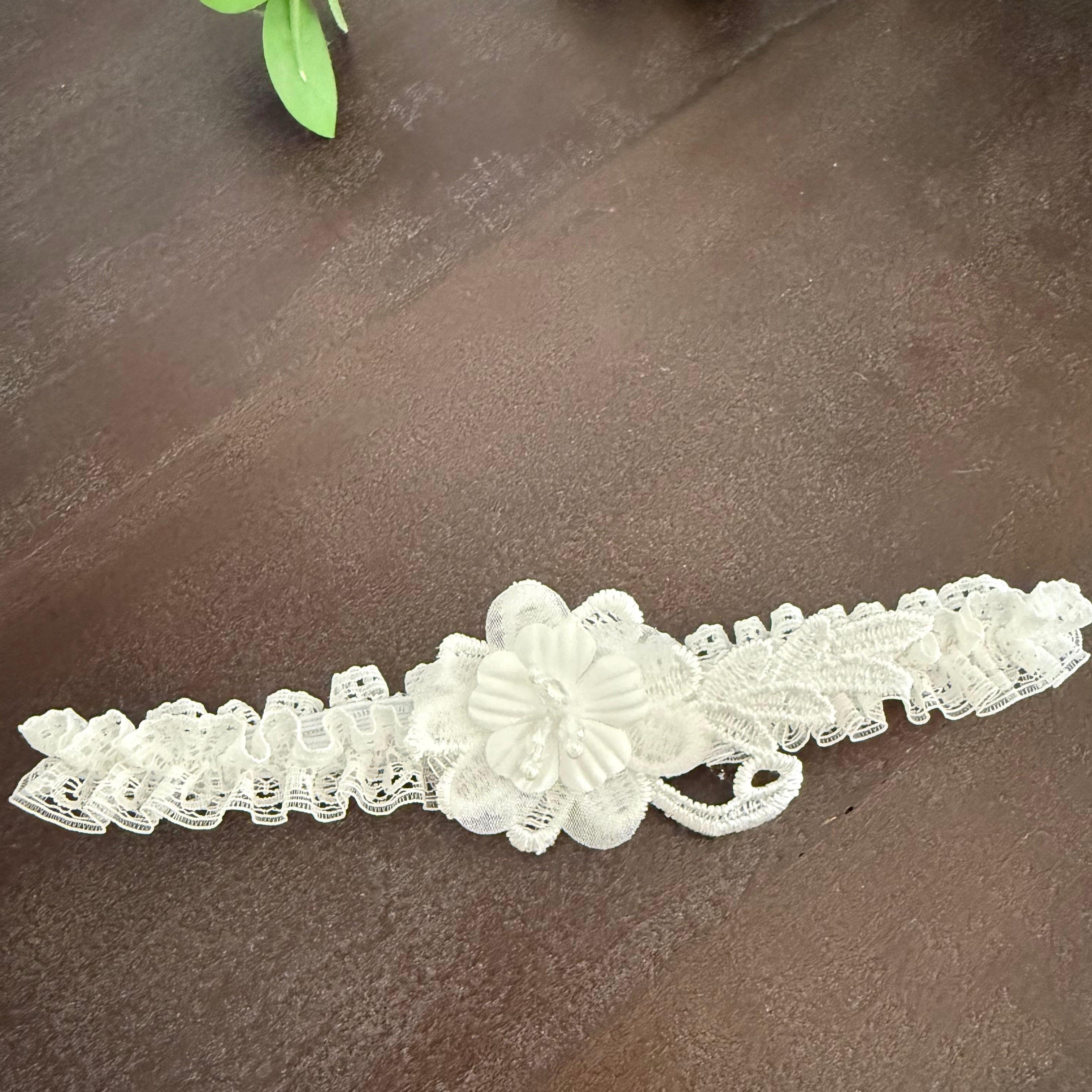 Off white Lace Headband