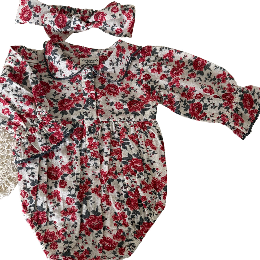 Floral Bubble Romper