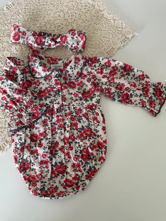 Floral Bubble Romper