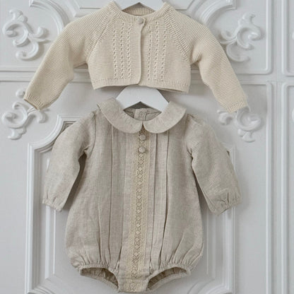Romper Set in Organic Cotton