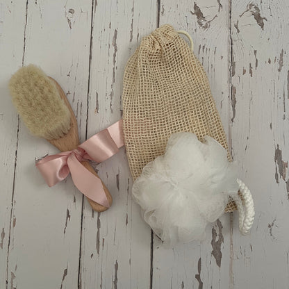 Wooden Baby Hair Brush