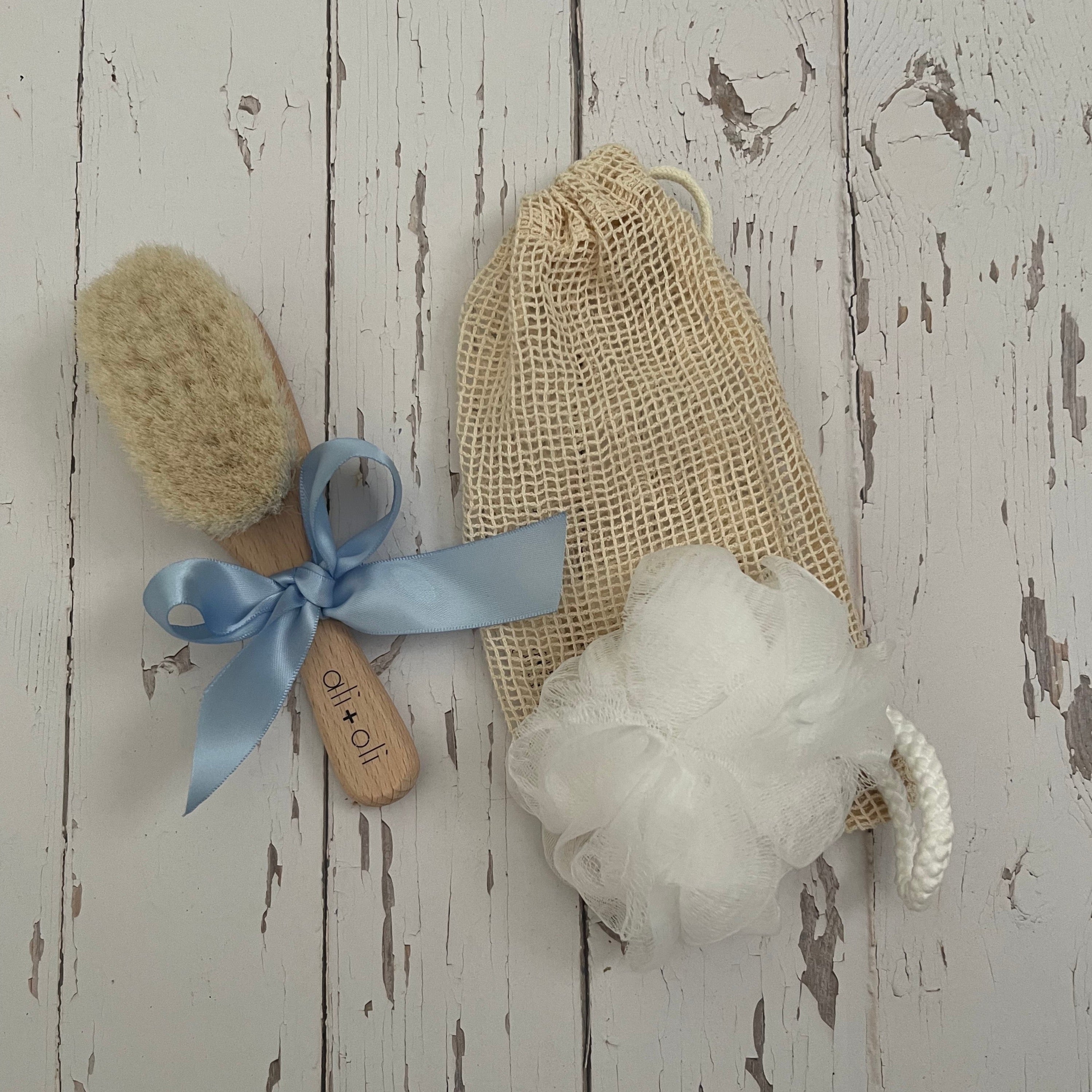 Wooden Baby Hair Brush
