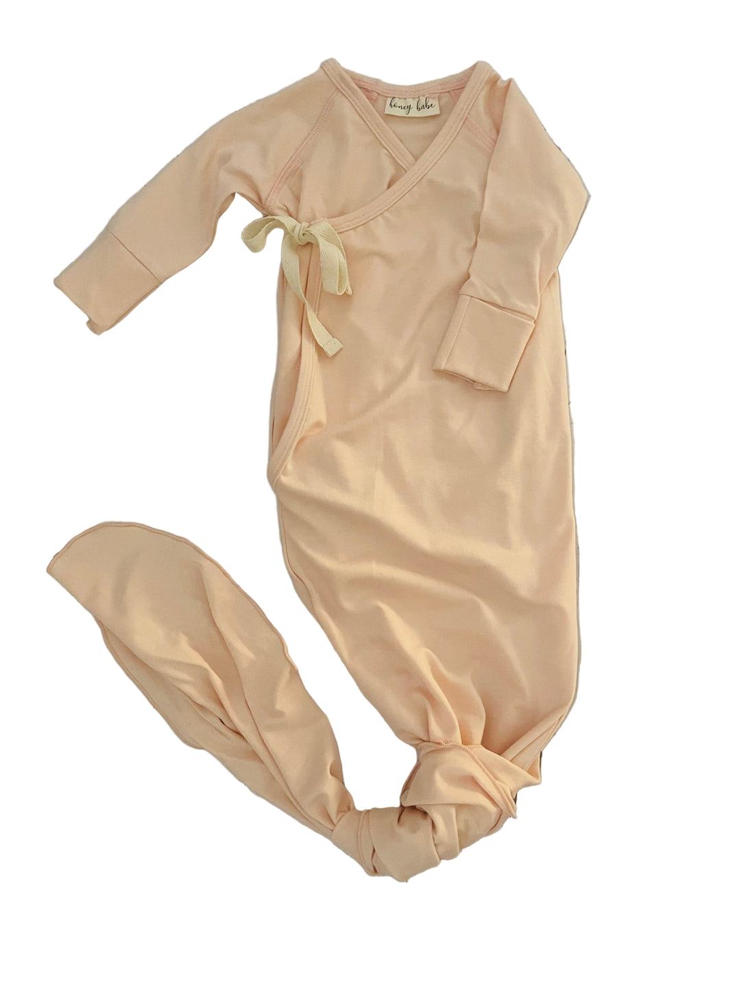 Blush  Bay Gown Kimono Style