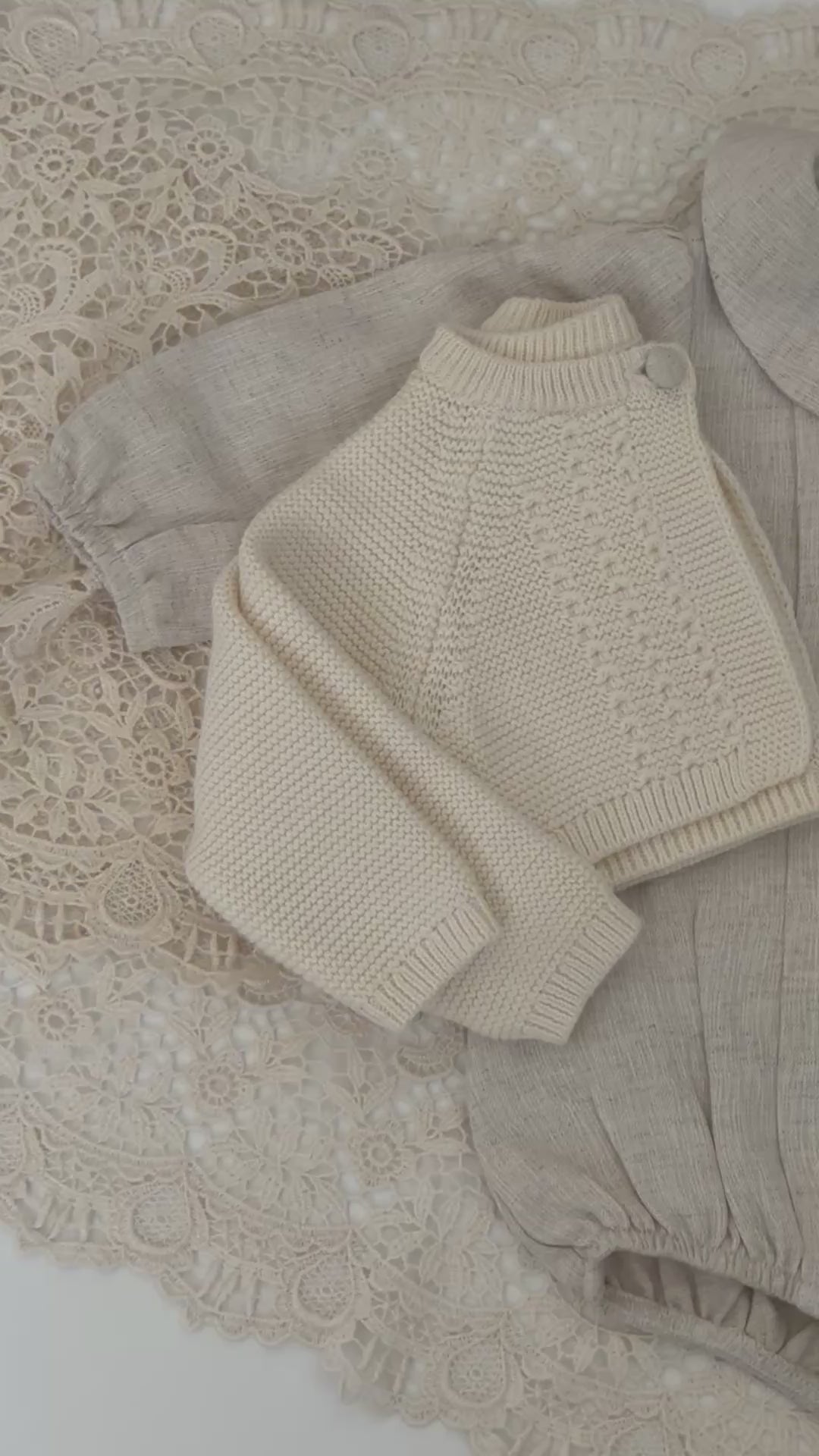 Romper Set in Organic Cotton