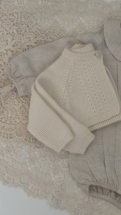 Romper Set in Organic Cotton