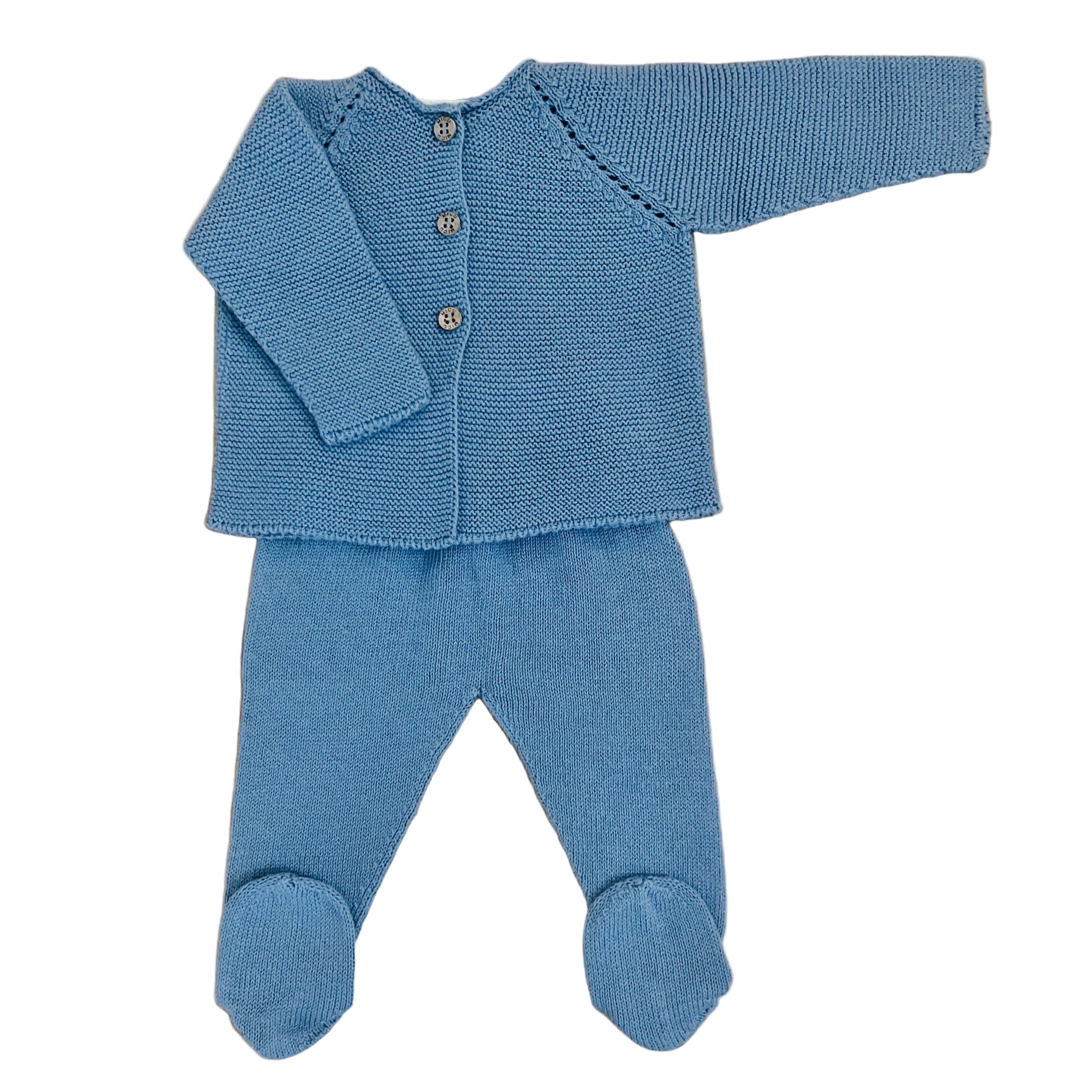 Organic Cotton Blue Set