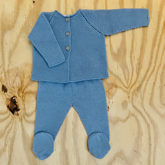 Organic Cotton Blue Set