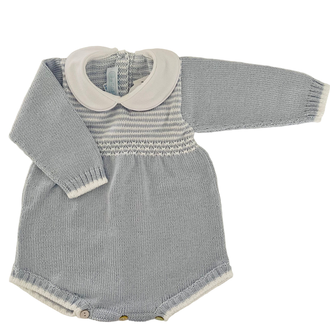 Blue/White Stripes Knit