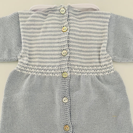 Blue/White Stripes Knit