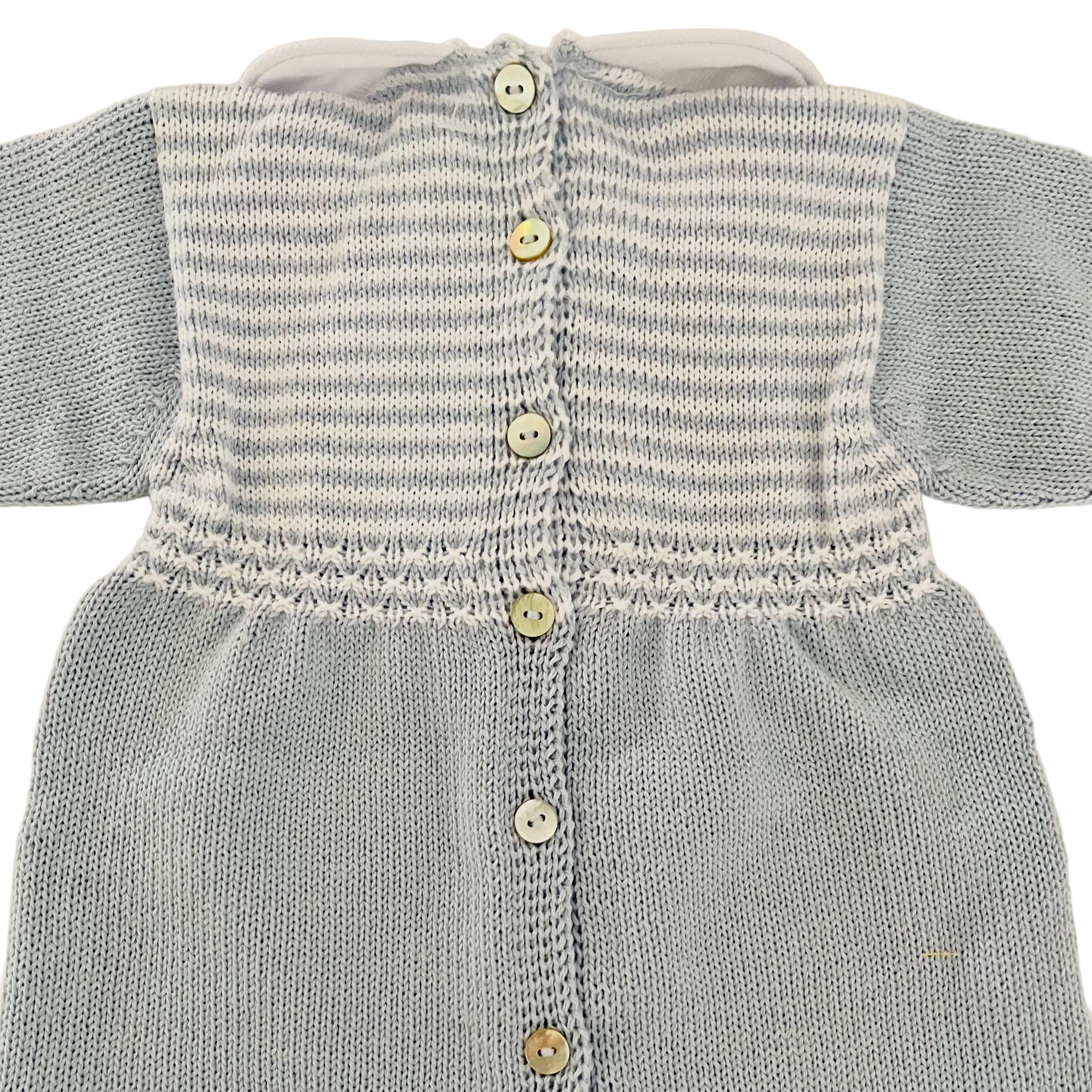 Blue/White Stripes Knit