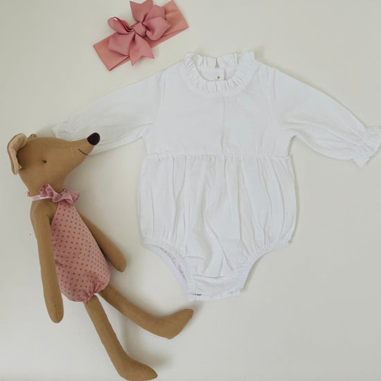 Organic Cotton Bloomer Onesie