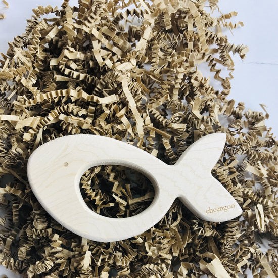 Fish Wooden Teether