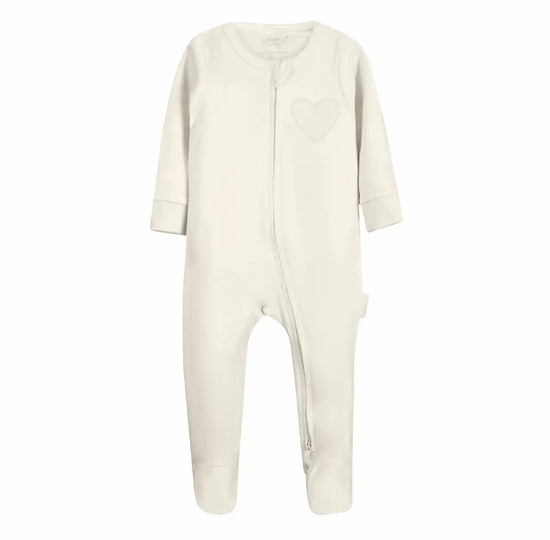 Organic Baby Footie romper