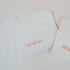 Pink Chicks - Bib & Nappie Set