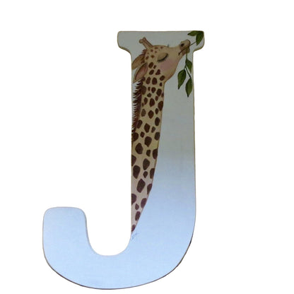 Letter J Tony the giraffe